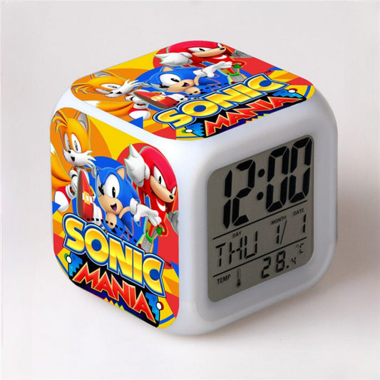 Sonic The Hedgehog LED Alarm Clock