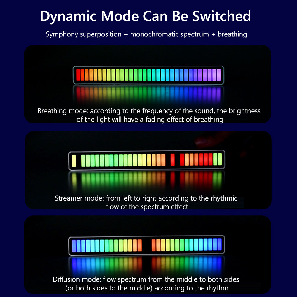 RGB Music Sound control LED Light Bar